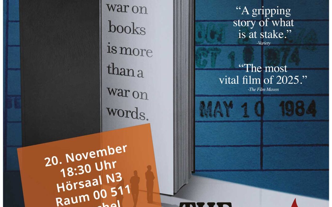 Nov 20 – Film Screening / 30th Anniversary USA Library at JGU 🗓
